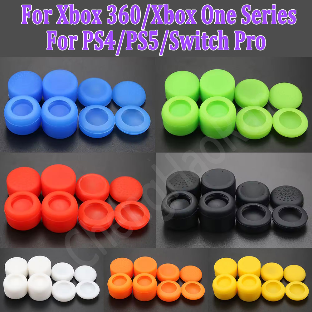 Controller Grip Cover - 1 Set Analog Thumb Stick Grip