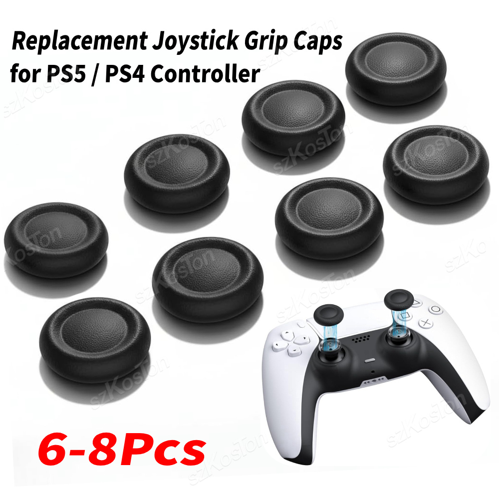 Controller Grip Cover - 6-8Pcs Replacement Joystick Caps for PS5