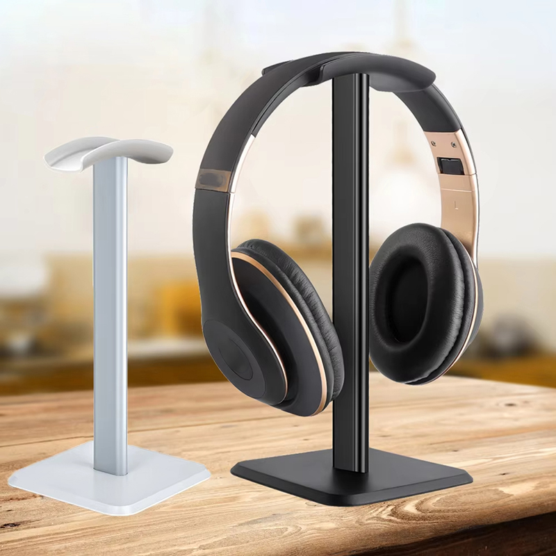 Gaming Headphone Accessories - Plastic Desktop Headphone Stand Portable Gaming