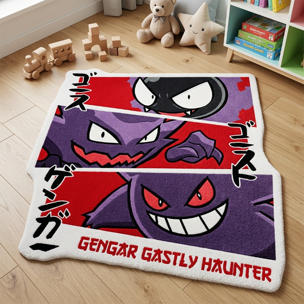 Gaming Accessories To 3D Print - Pokemon Gastly Haunter Gengar Evolution Anime