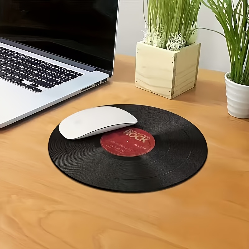 Vintage Gaming Accessories - Vintage Vinyl Mouse Pad - Non-Slip