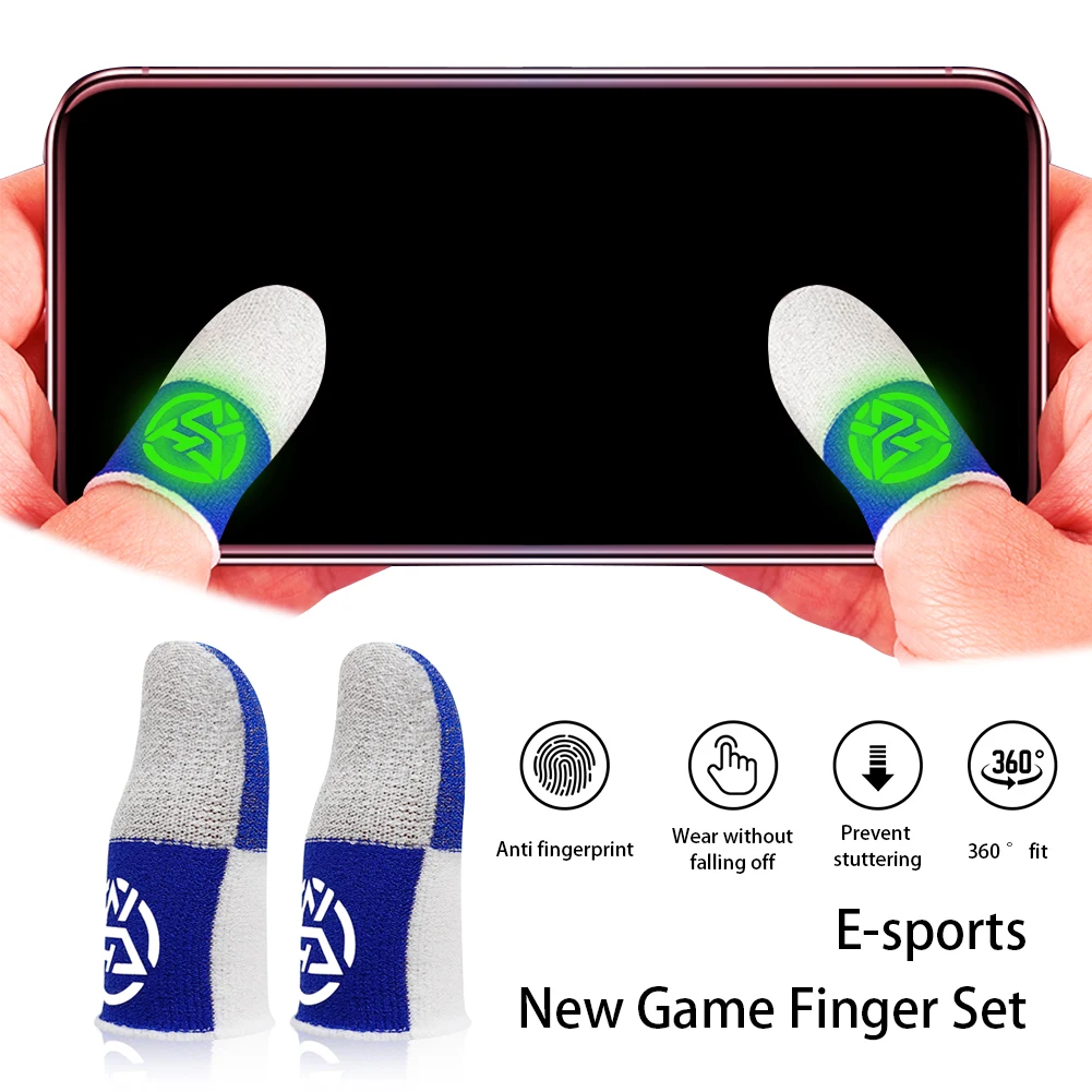 Gaming Accessories Monitor - 1Pair Fingertips Cover For PUBG Mobile