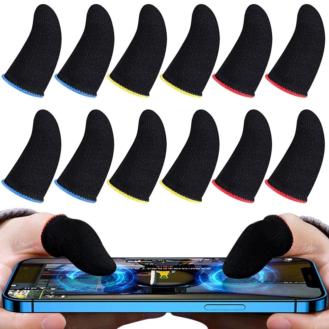 Gaming Accessories Monitor - Gaming Finger Sleeve Breathable Fingertips For