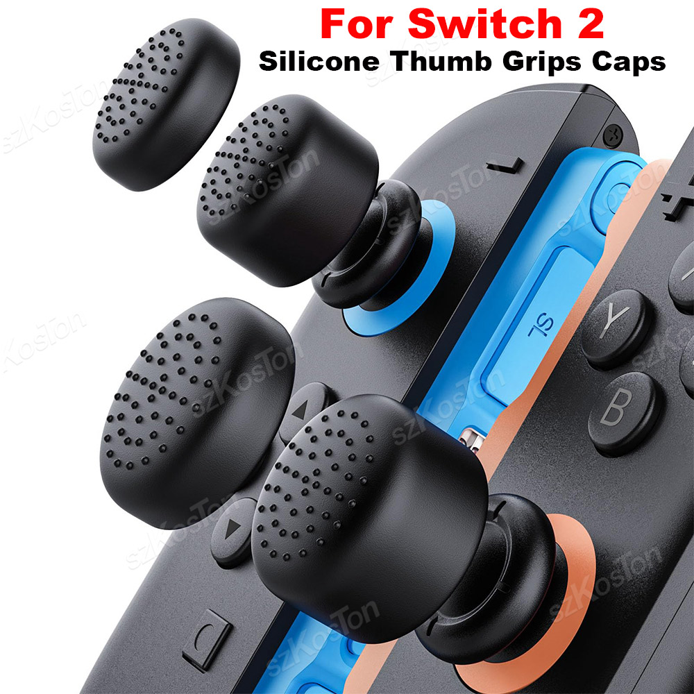 Controller Grip Cover - 4PCS For Switch 2 No-Slip Silicone