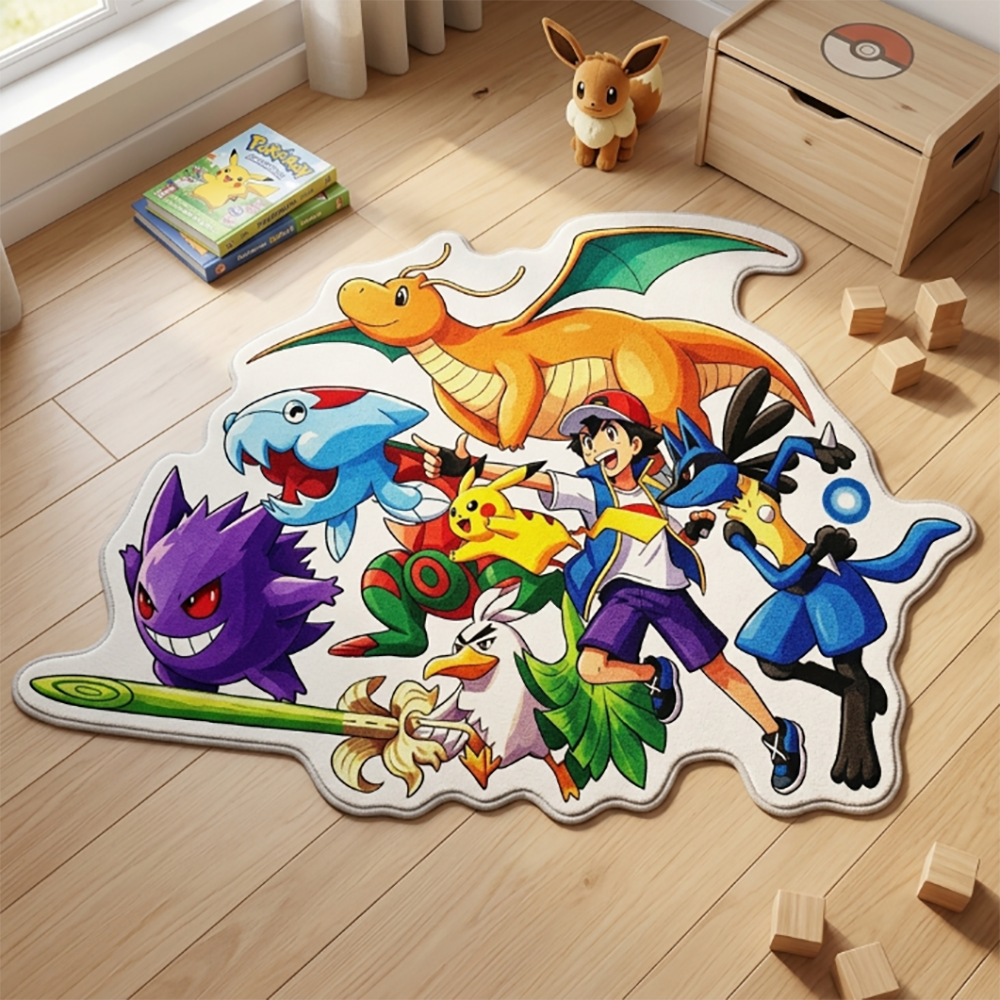Gaming Accessories To 3D Print - Pokemon Ash & Partner Team Anime