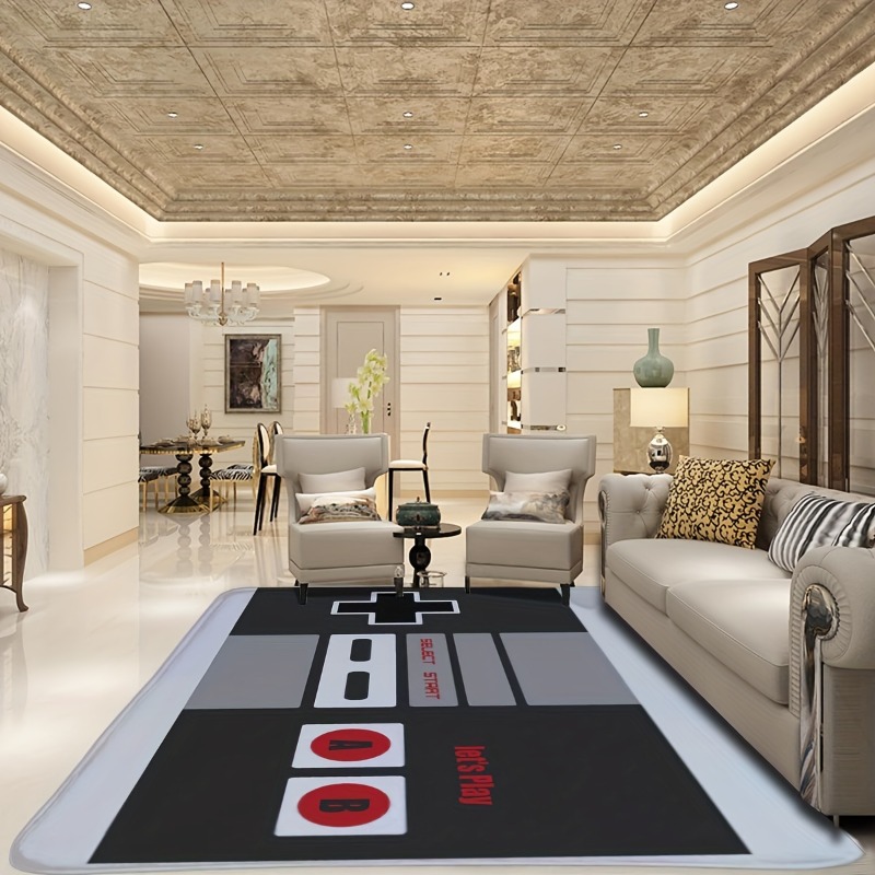 Game Area Rugs 3D Printed Play - Vintage Gaming Accessories 리뷰 및 가격