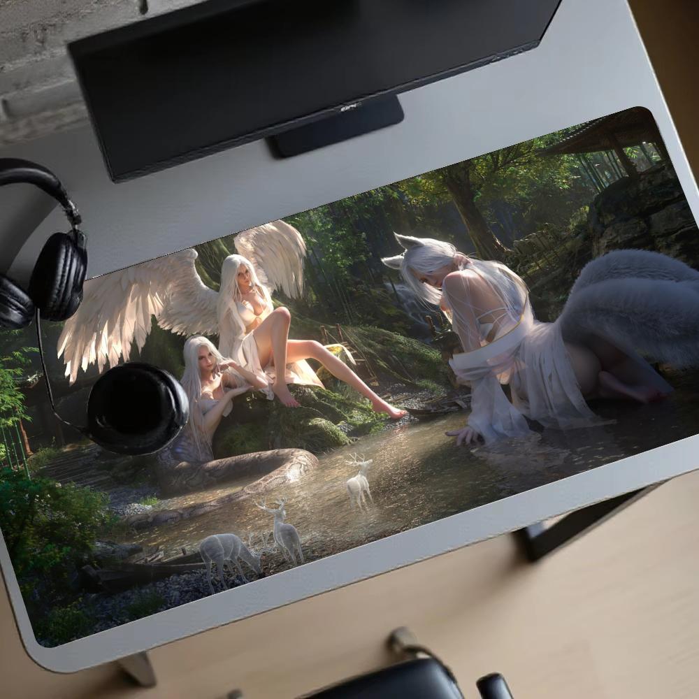 Forest girl Gaming Mats Extend - Gaming Accessories Pc Setup 리뷰 및 가격