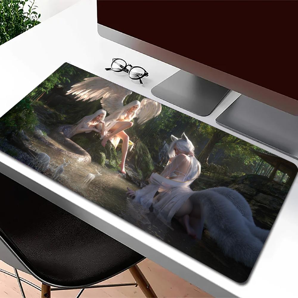 Forest girl Gaming Mats Extend - Gaming Accessories Pc Setup 리뷰 및 가격