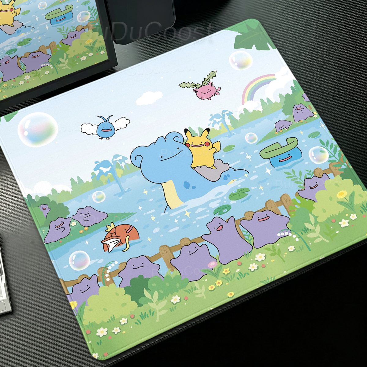 Anime Pokémon Ditto Mouse Pad  - Gaming Accessories Pc Setup 리뷰 및 가격