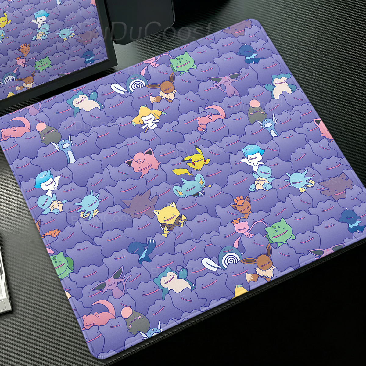 Anime Pokémon Ditto Mouse Pad  - Gaming Accessories Pc Setup 리뷰 및 가격