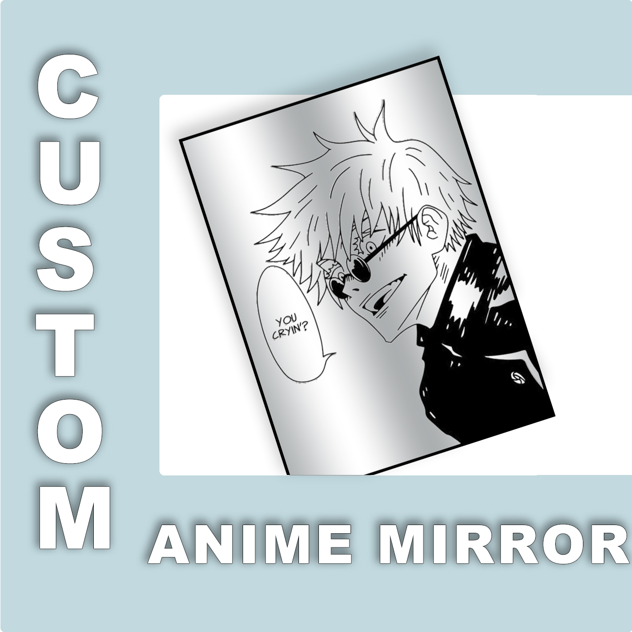 Custom Design Anime Mirror Vin - Vintage Gaming Accessories 리뷰 및 가격