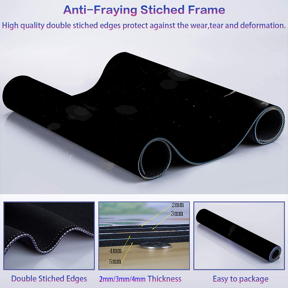 Black Mausepad Art Table Mouse - Gaming Accessories For Your Desk 리뷰 및 가격