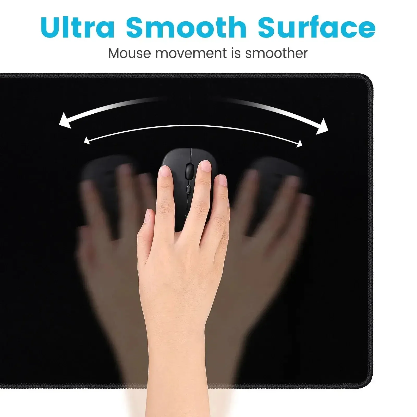 Black Mausepad Art Table Mouse - Gaming Accessories For Your Desk 리뷰 및 가격