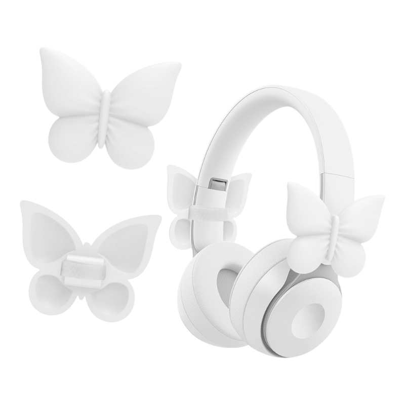  2Pcs Silicone Bowknot Earbuds - Gaming Headphone Accessories 리뷰 및 가격