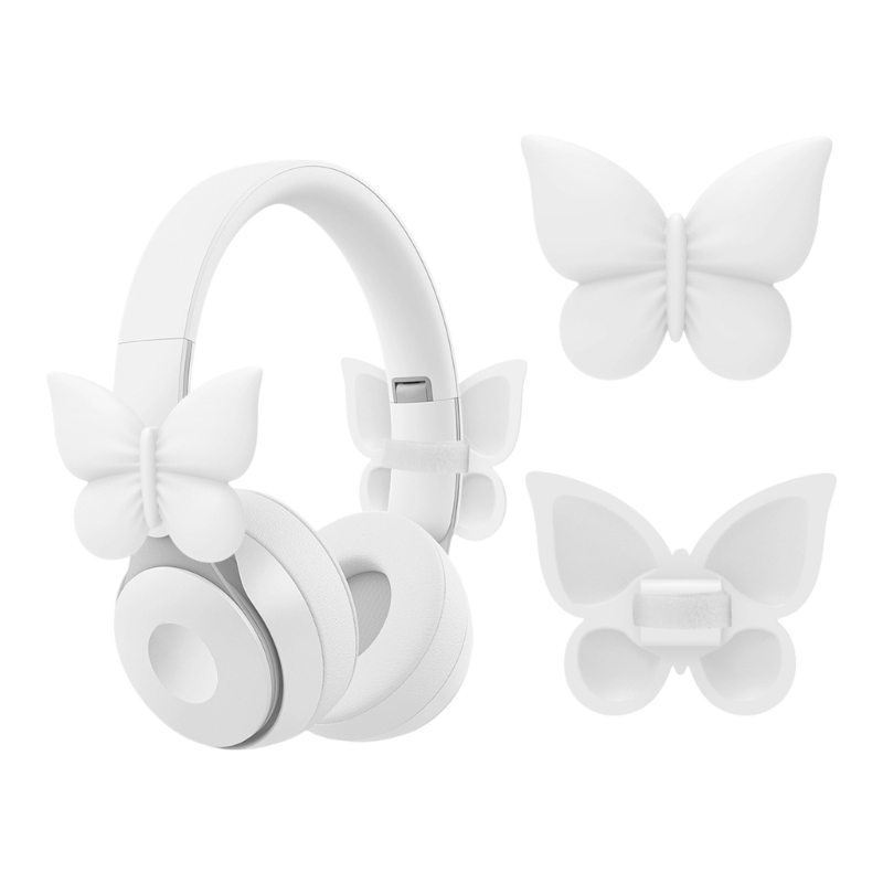  2Pcs Silicone Bowknot Earbuds - Gaming Headphone Accessories 리뷰 및 가격