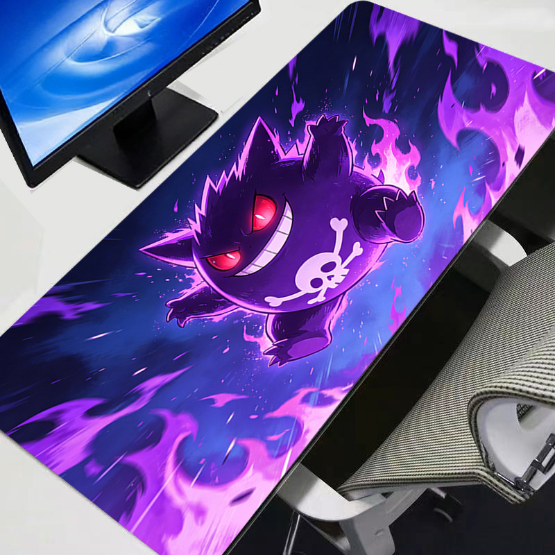 Mouse Pad Gengar Pokemon Pikac - Gaming Accessories For Table 리뷰 및 가격