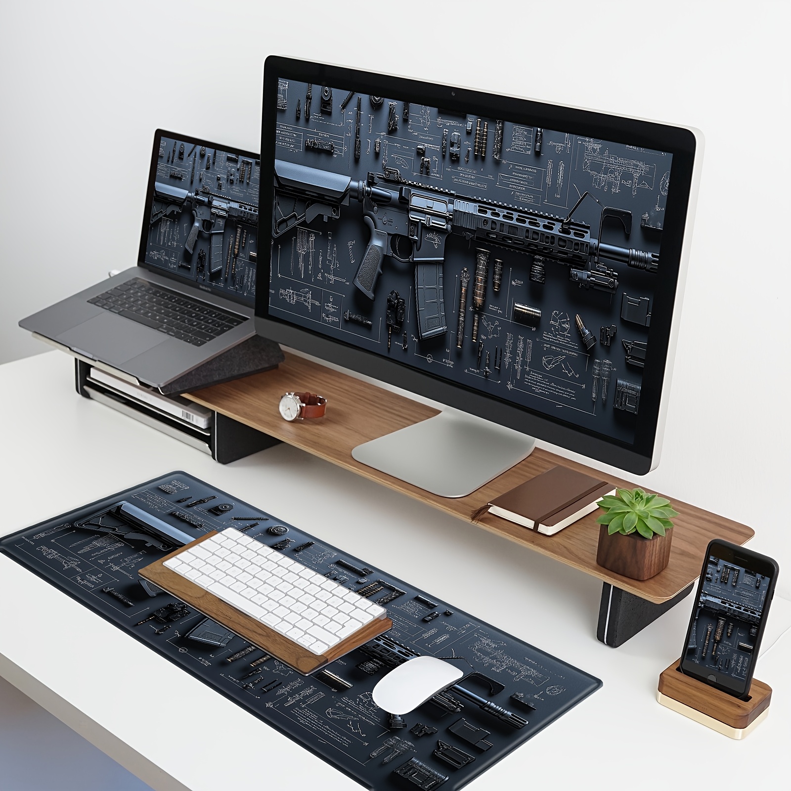 Large Extended Mouse Pad Washa - Gaming Accessories Pc Setup 리뷰 및 가격