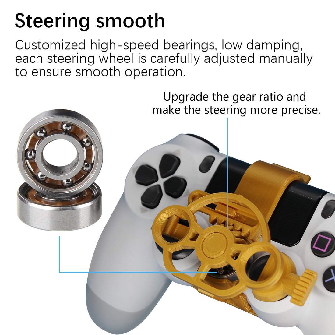 Gaming Racing Wheel Mini Steer - Gaming Accessories To 3D Print 리뷰 및 가격