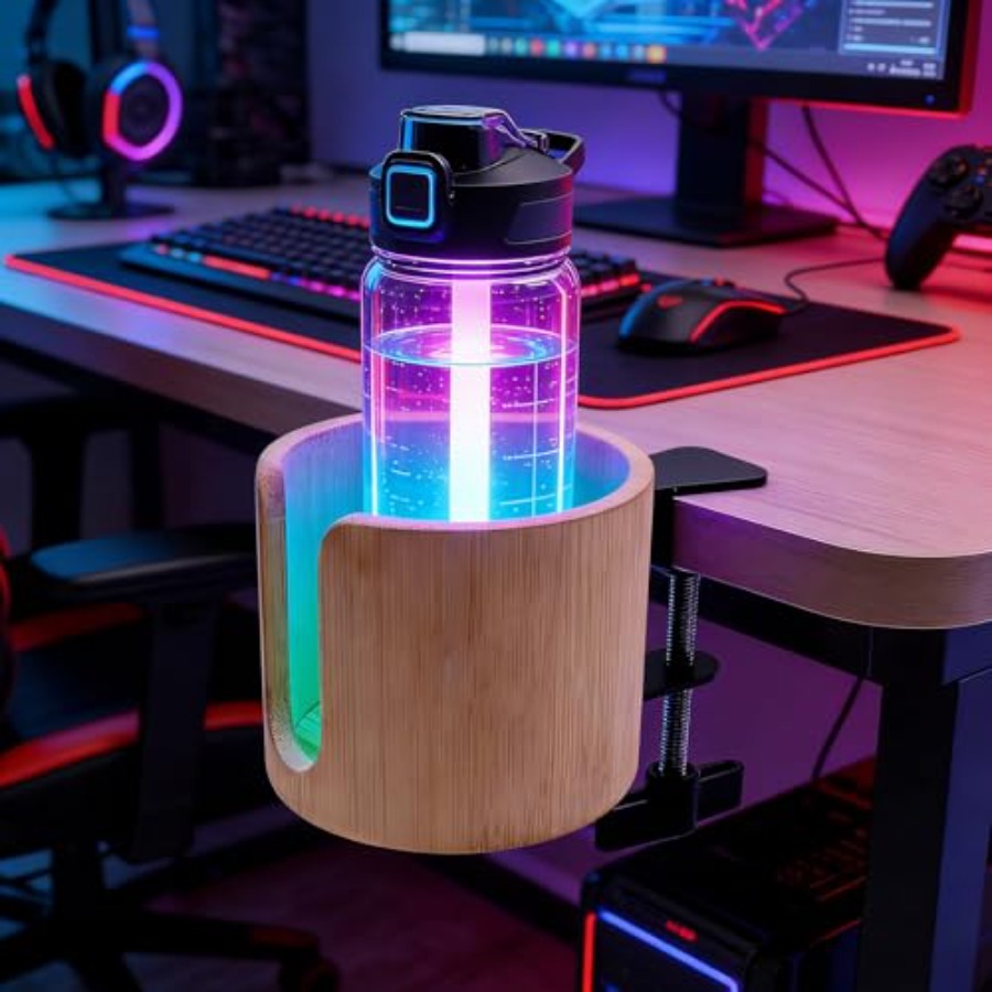 Desk Cup Holder Clamp, Anti-Sp - Gaming Accessories For Table 리뷰 및 가격