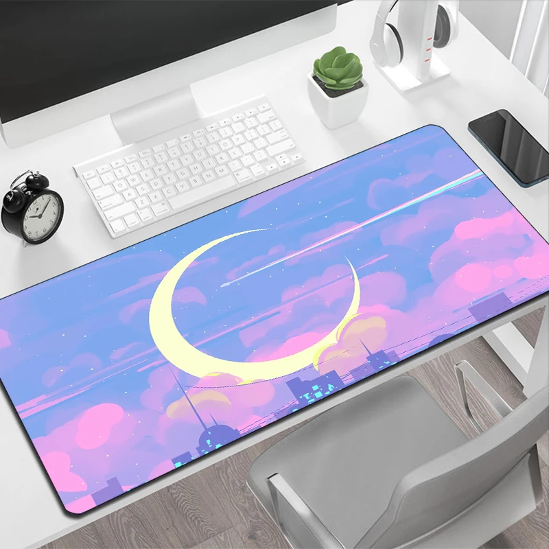 Pc Mouse Pad Gaming Pink Moon  - Gaming Accessories Pc Setup 리뷰 및 가격