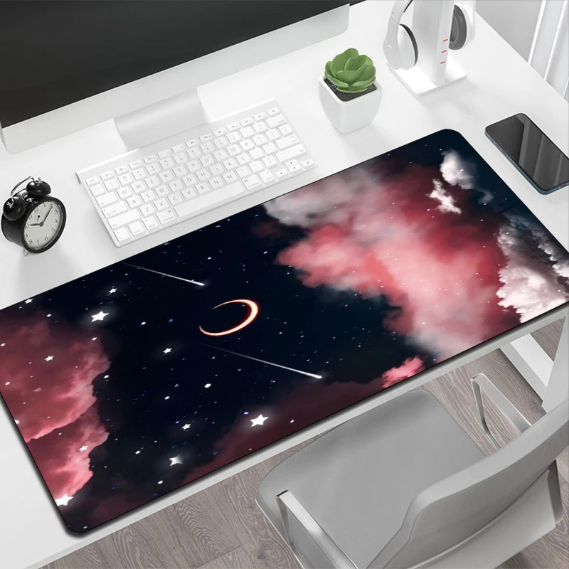 Pc Mouse Pad Gaming Pink Moon  - Gaming Accessories Pc Setup 리뷰 및 가격