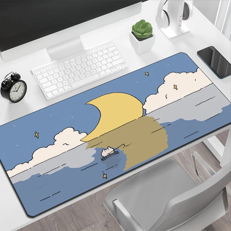 Pc Mouse Pad Gaming Pink Moon  - Gaming Accessories Pc Setup 리뷰 및 가격