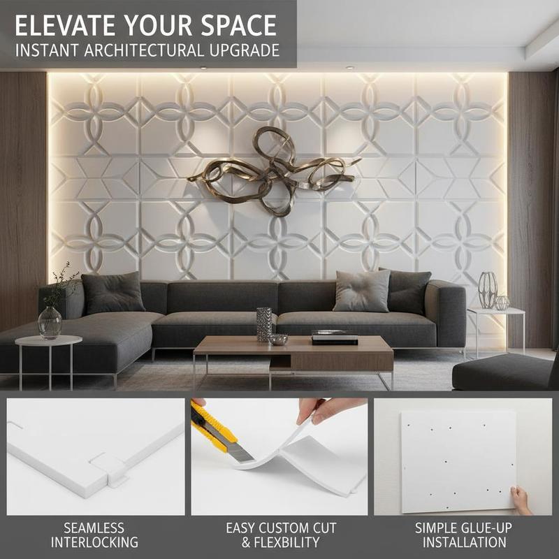 Mattet White Three-Dimensional - Gaming Accessories Wall 리뷰 및 가격