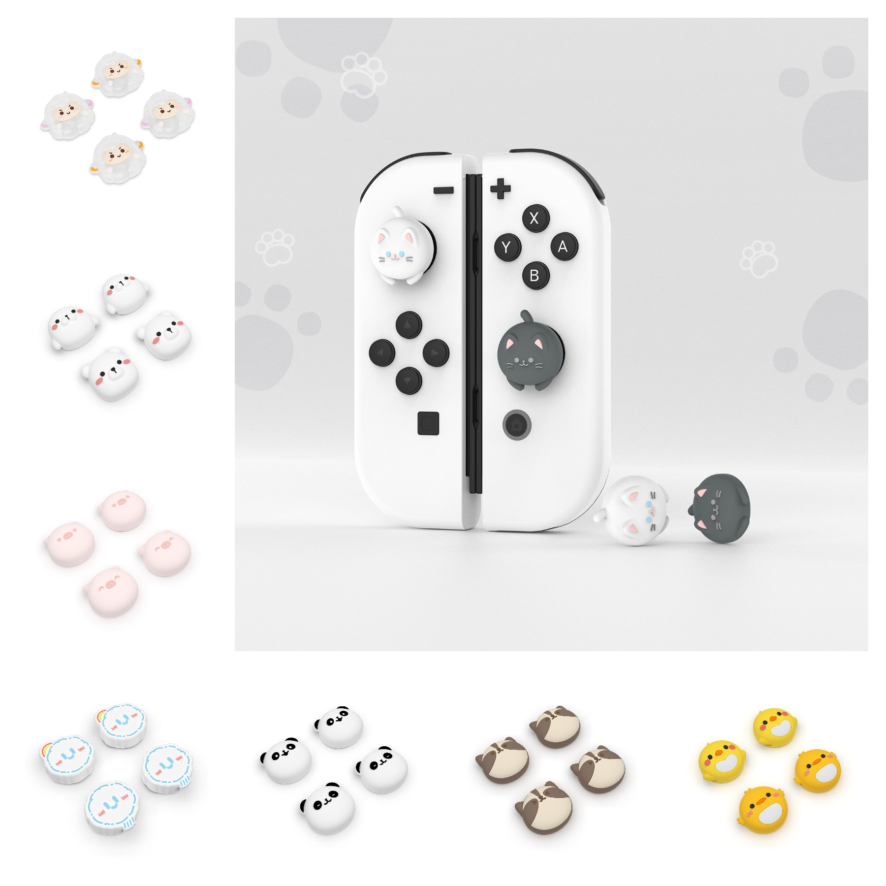 PlayVital Cute Joystick Caps A - Gaming Accessories Monitor 리뷰 및 가격