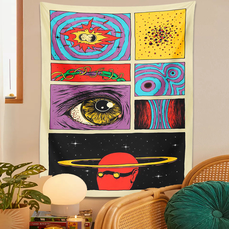 VIKAMA Psychedelic Collage Art - Vintage Gaming Accessories 리뷰 및 가격