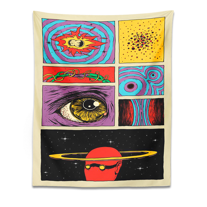 VIKAMA Psychedelic Collage Art - Vintage Gaming Accessories 리뷰 및 가격