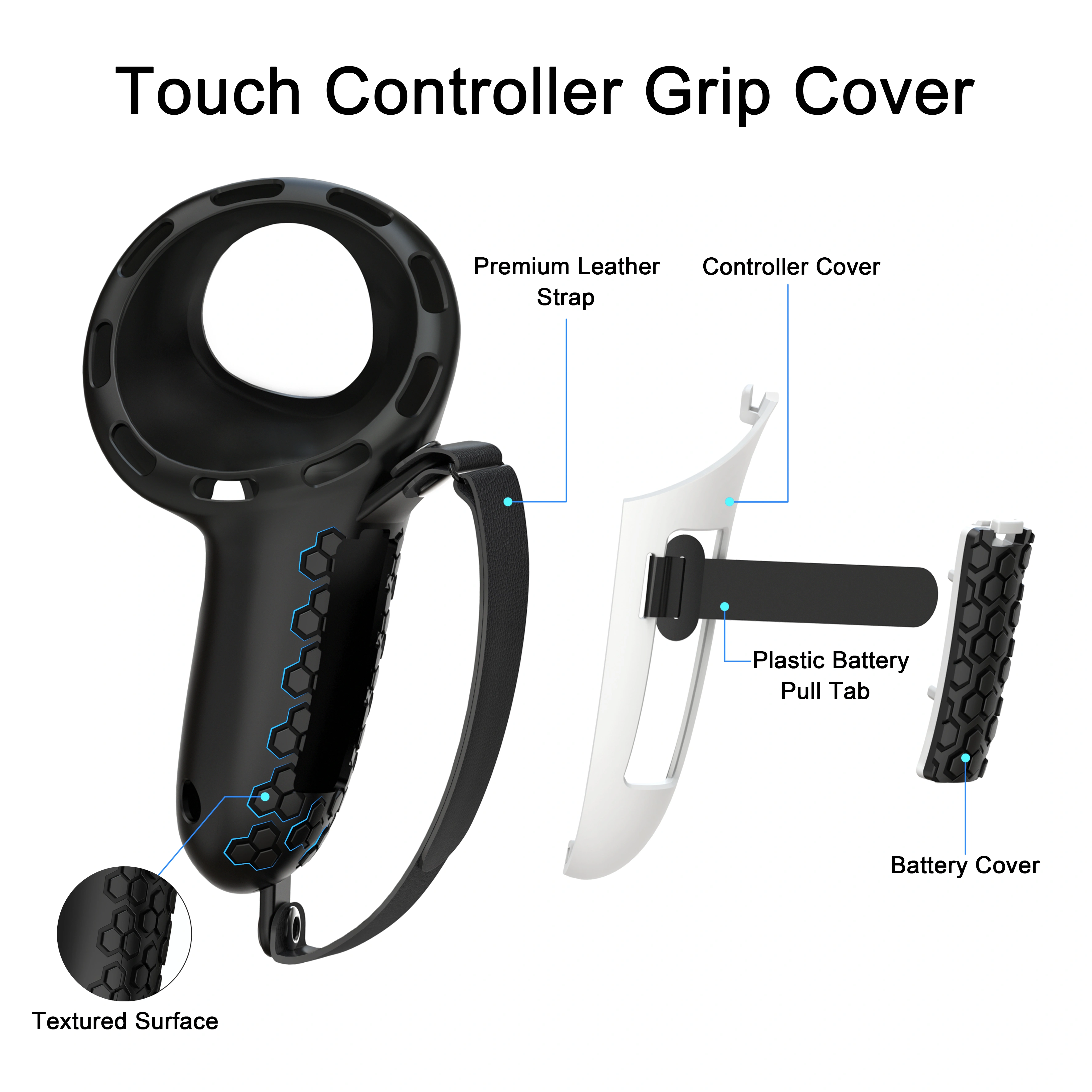 VR 6 in 1 Silicone Protective  - Controller Grip Cover 리뷰 및 가격