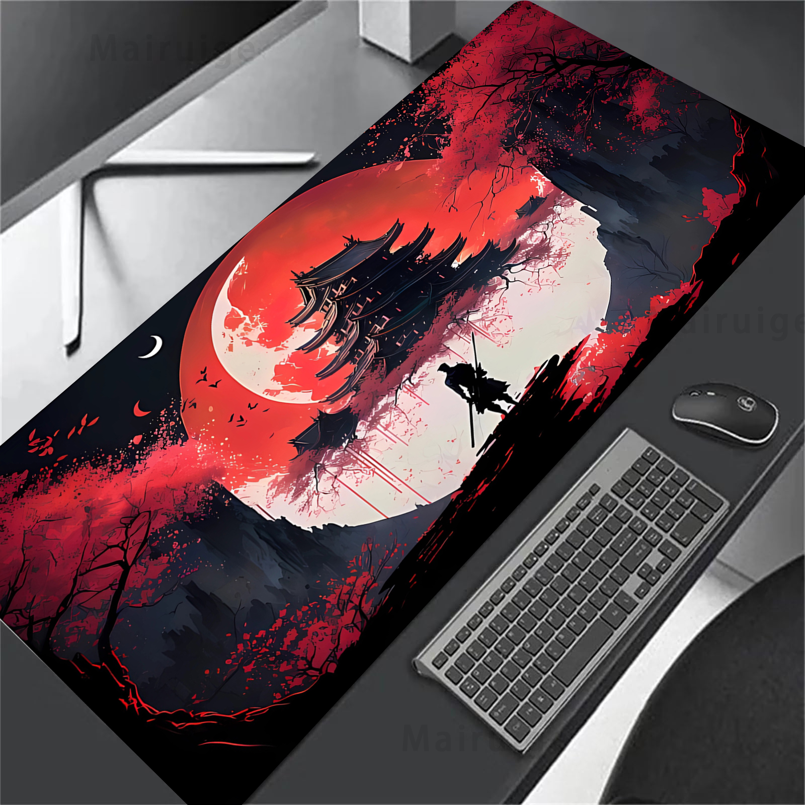 Large Mouse Pad Japanese Sakur - Gaming Accessories Pc Setup 리뷰 및 가격