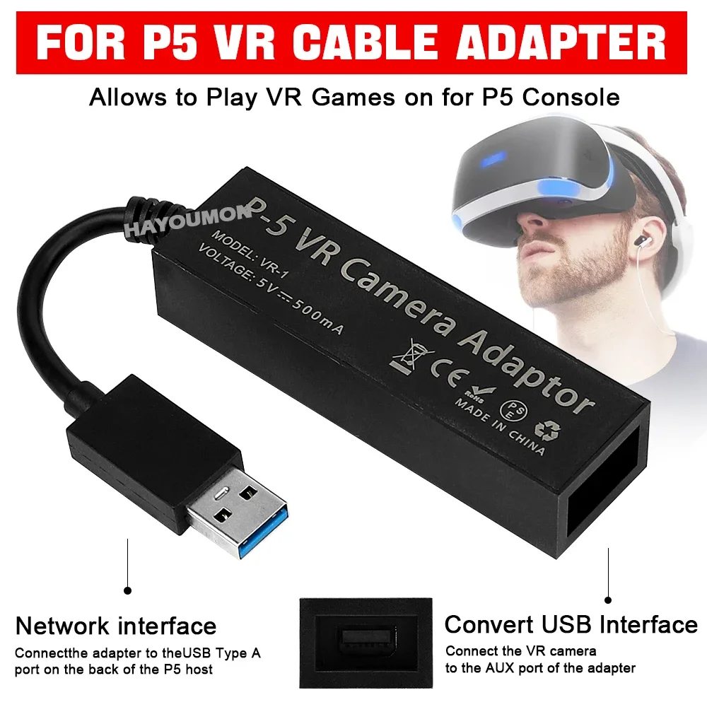 For PS5 VR Cable Adapter For P - Gaming Accessories Vr 리뷰 및 가격
