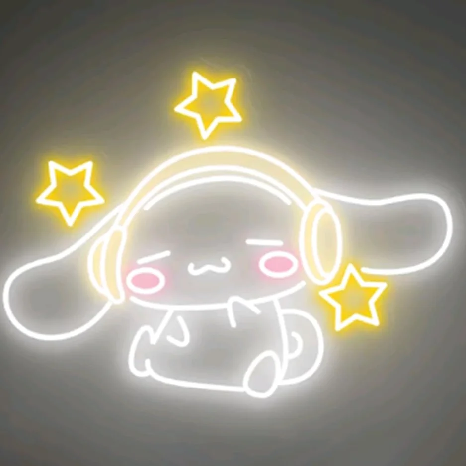 Cinnamoroll Headphones Neon Si - Gaming Accessories Wall 리뷰 및 가격