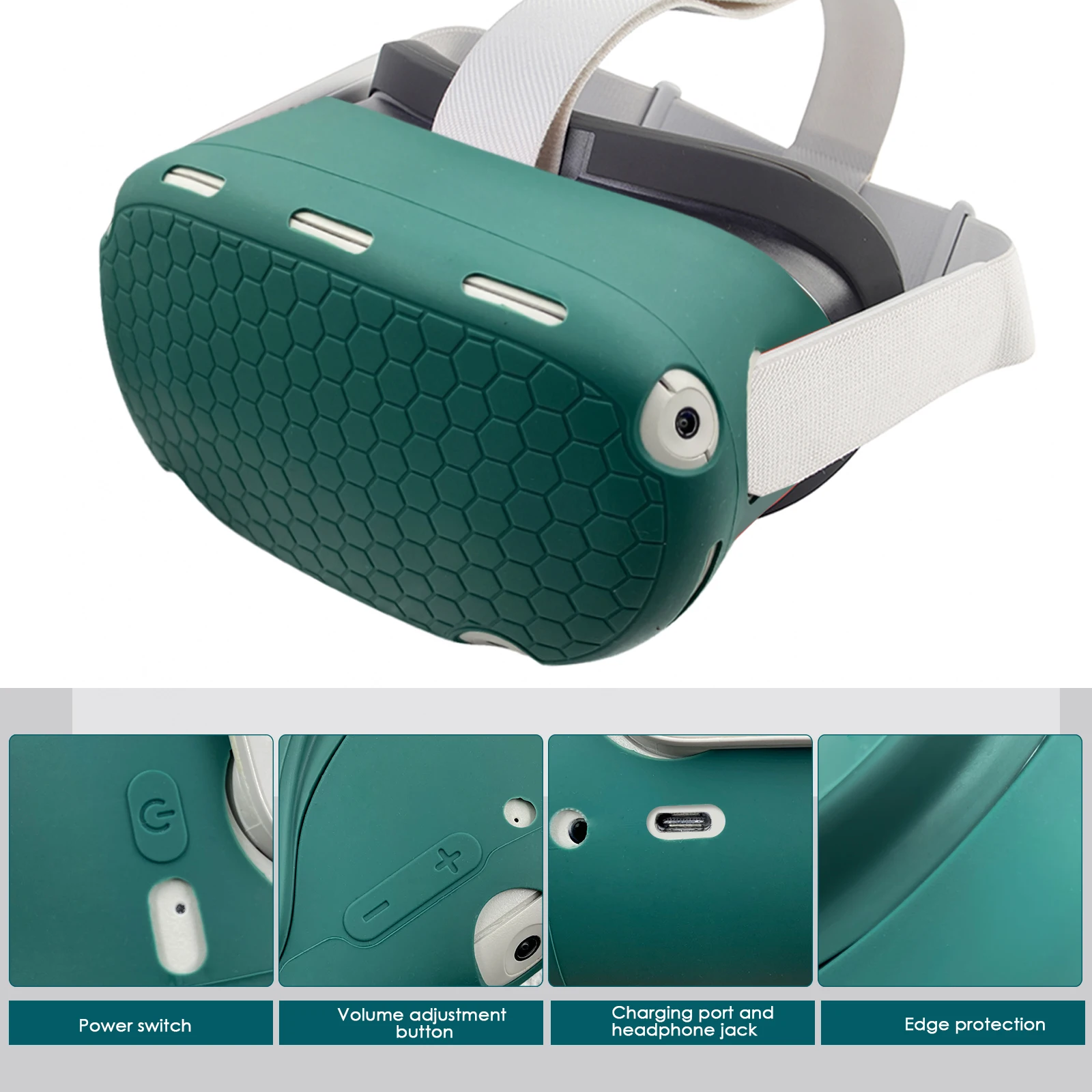 Silicone Protective Cover Shel - Gaming Headphone Accessories 리뷰 및 가격