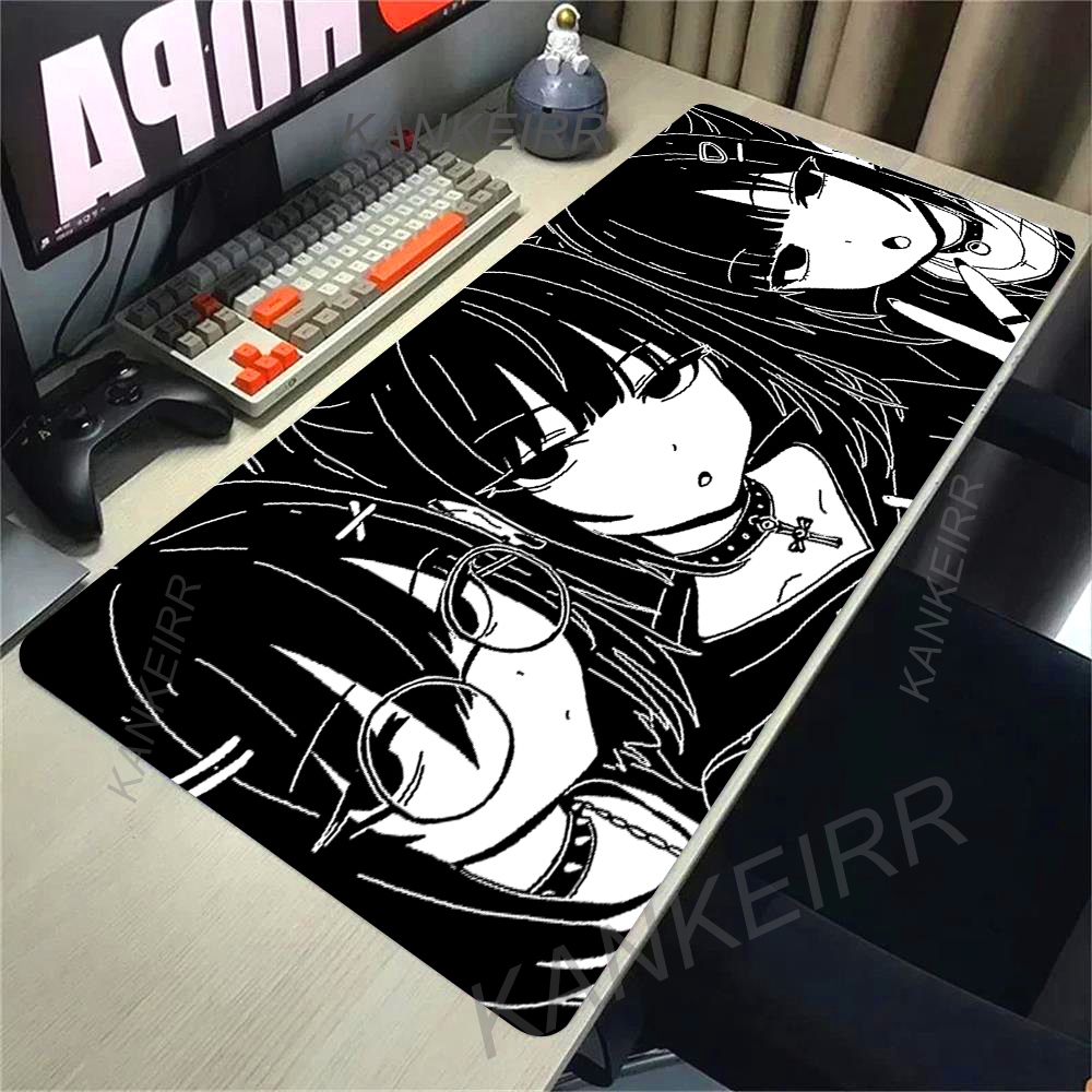 Black White Girls Mouse Mat Ae - Gaming Accessories For Your Desk 리뷰 및 가격