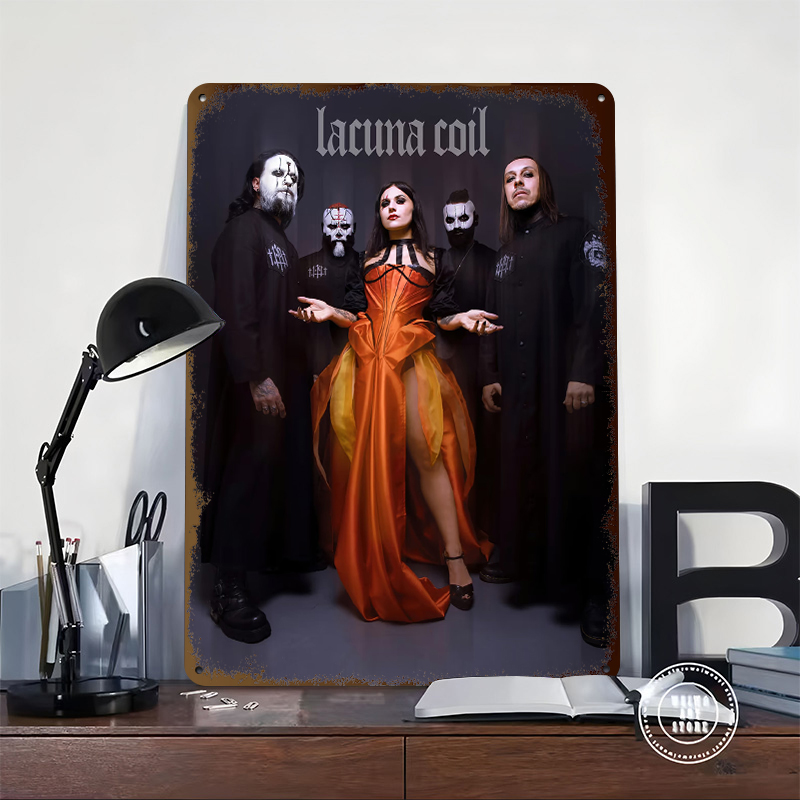 Lacuna Coil Band Portrait Tin  - Vintage Gaming Accessories 리뷰 및 가격