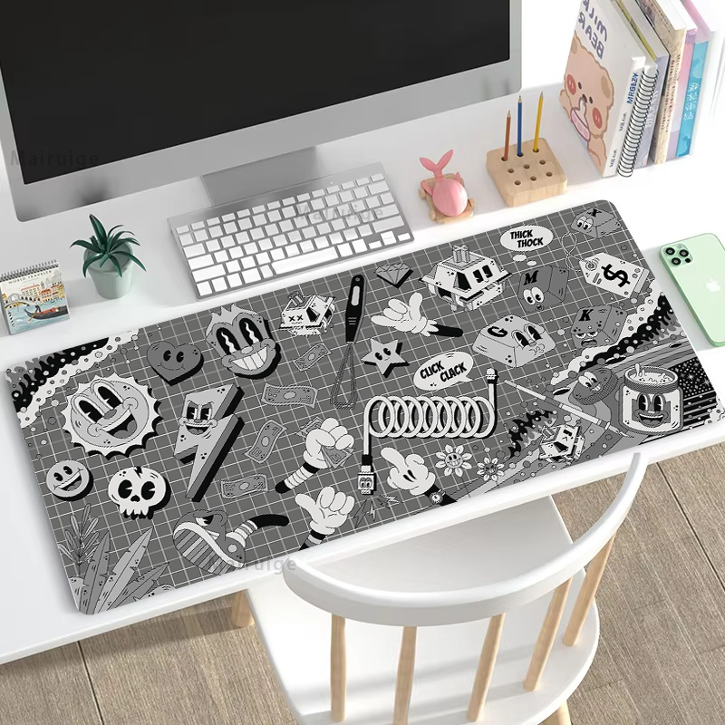 Graffiti Mausepad Office Rug D - Gaming Accessories Pc Setup 리뷰 및 가격