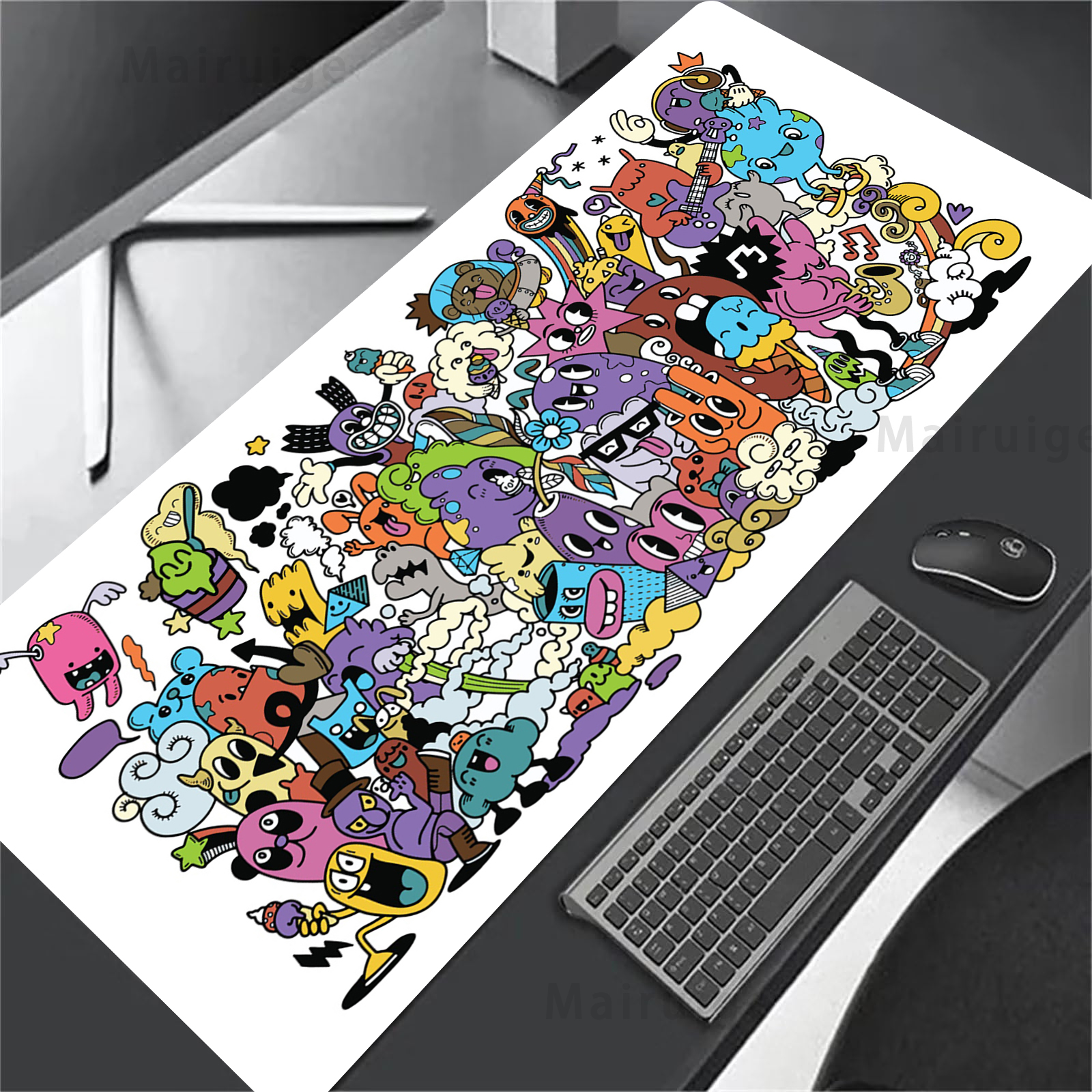 Graffiti Mausepad Office Rug D - Gaming Accessories Pc Setup 리뷰 및 가격