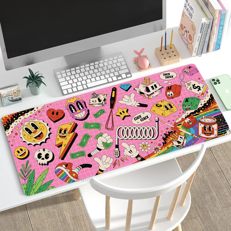Graffiti Mausepad Office Rug D - Gaming Accessories Pc Setup 리뷰 및 가격