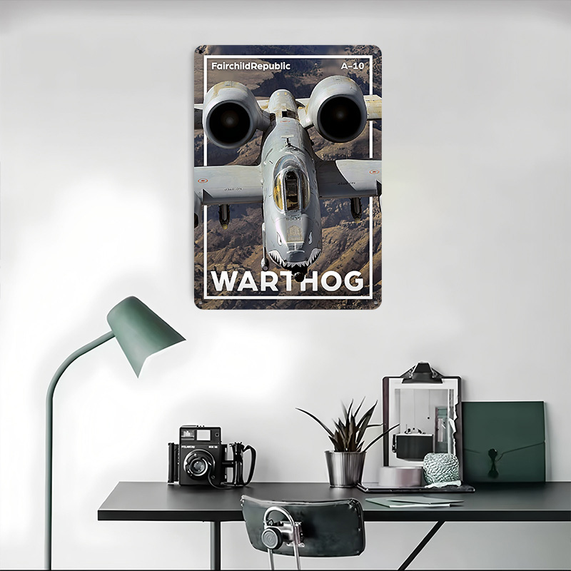 A10 Warthog Printed Poster Cus - Vintage Gaming Accessories 리뷰 및 가격