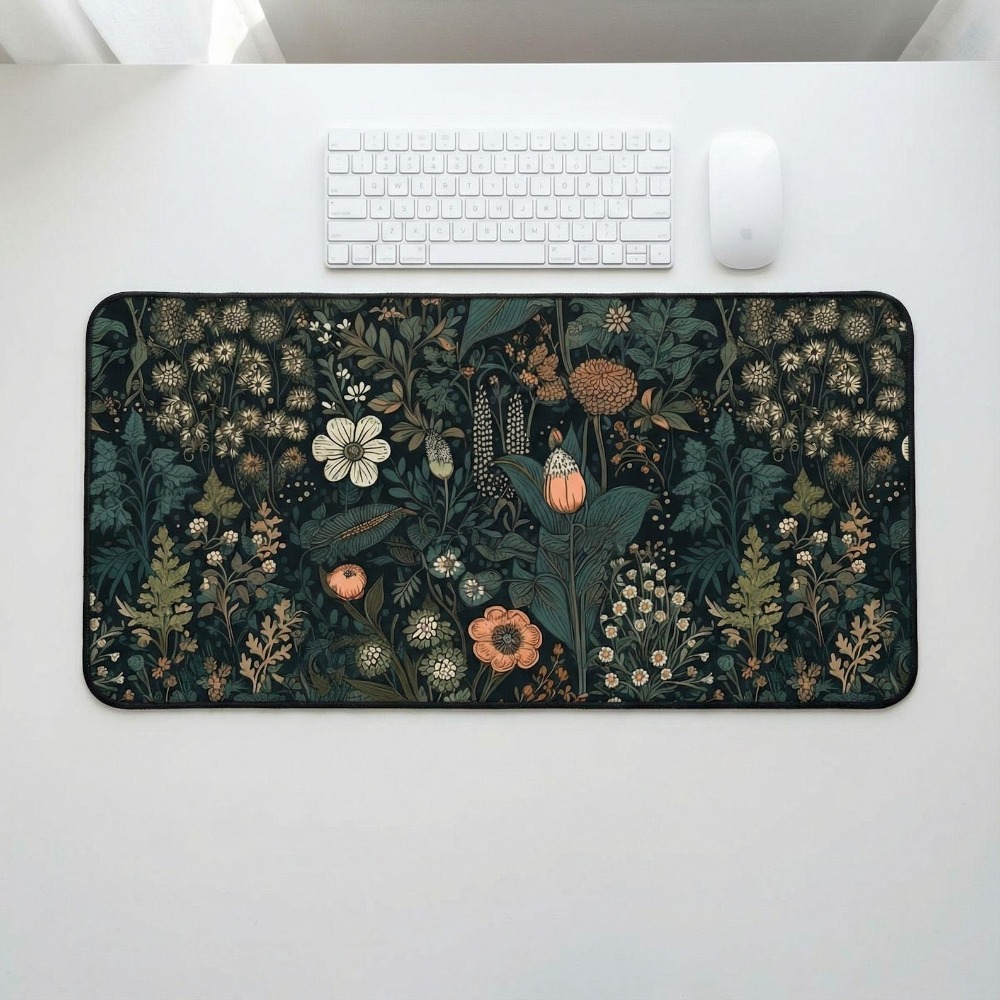 Dark Cottagecore Mat, Floral D - Vintage Gaming Accessories 리뷰 및 가격