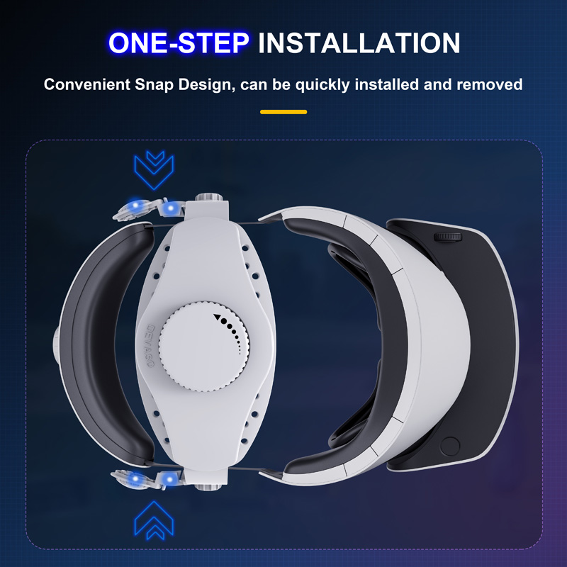 Adjustable Head Strap For PS V - Gaming Accessories Vr 리뷰 및 가격