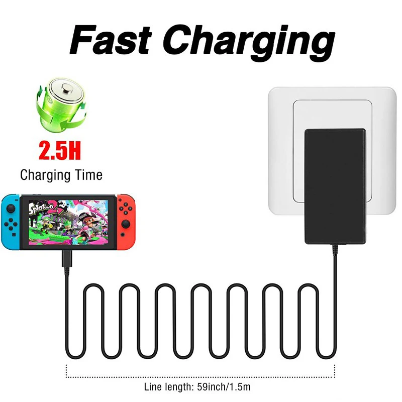 EU US UK Plug Adapter for AC C - Gaming Accessories Wall 리뷰 및 가격