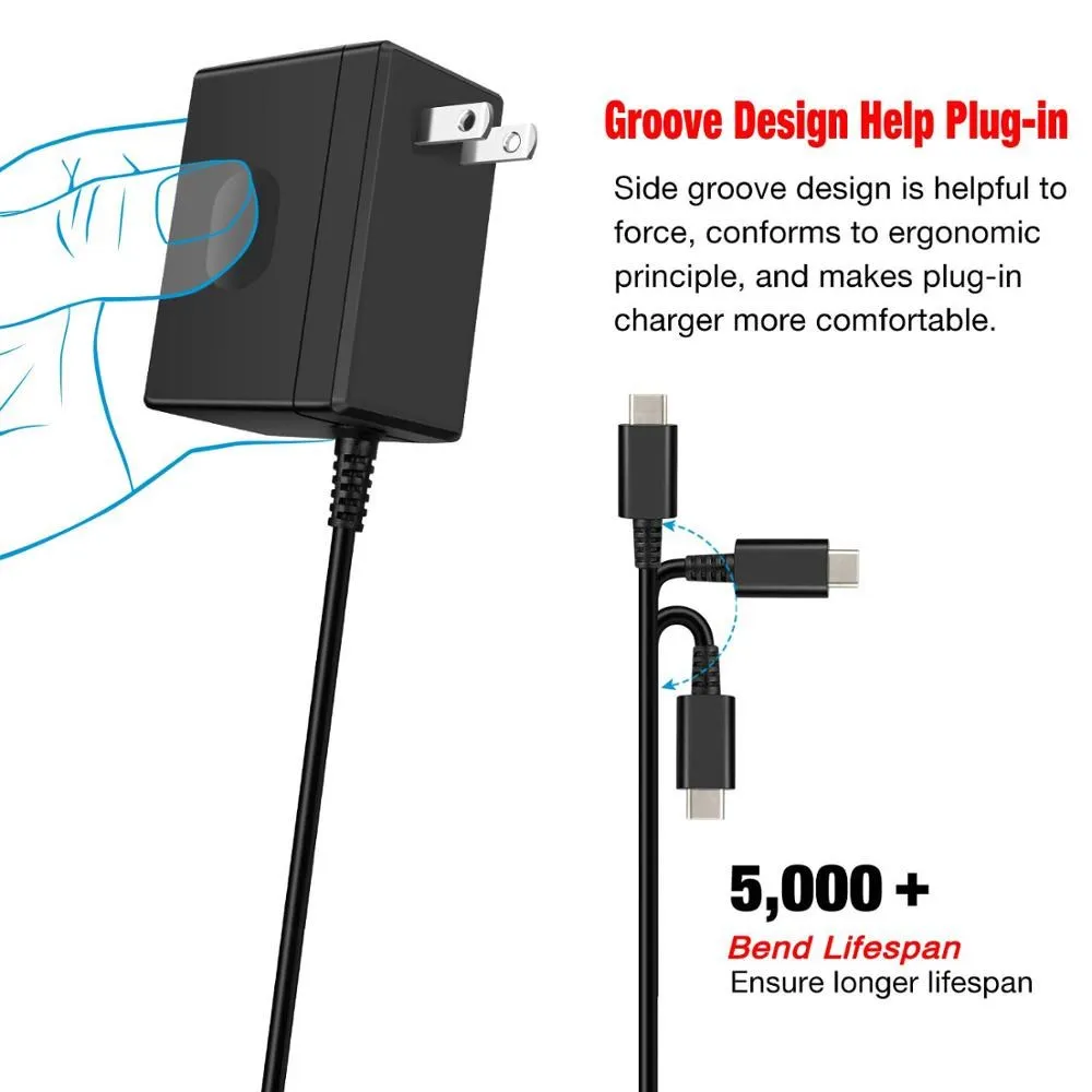 EU US UK Plug Adapter for AC C - Gaming Accessories Wall 리뷰 및 가격