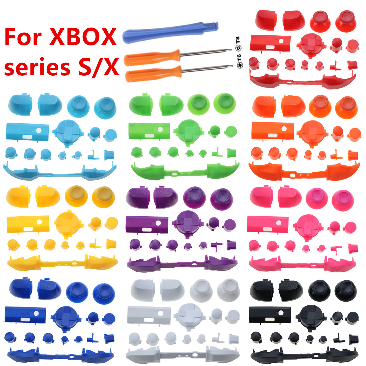 Custom Keys Full Set Buttons R - Gaming Controllers Xbox Accessories 리뷰 및 가격