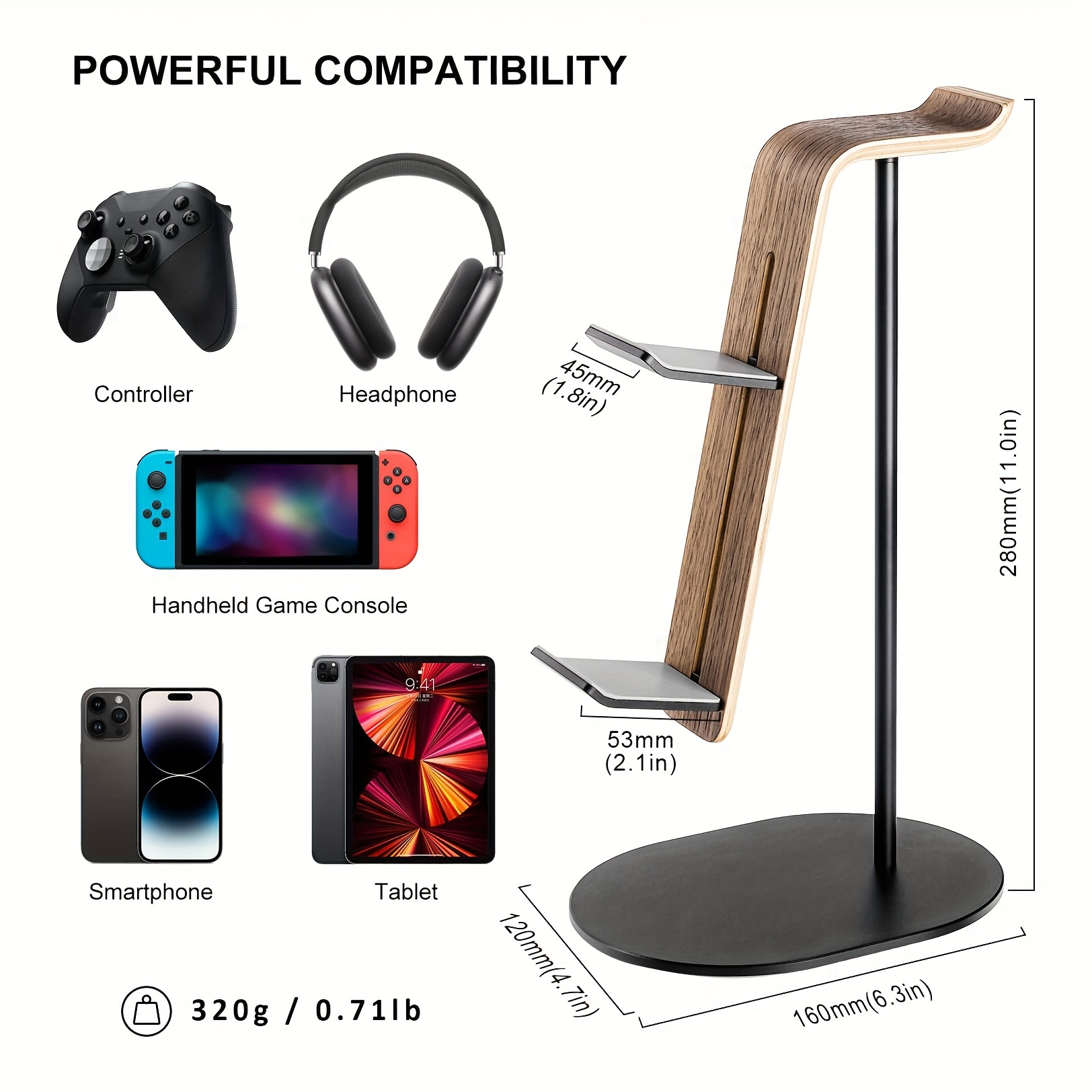 Wooden Controller & Headset Ho - Gaming Controllers Xbox Accessories 리뷰 및 가격