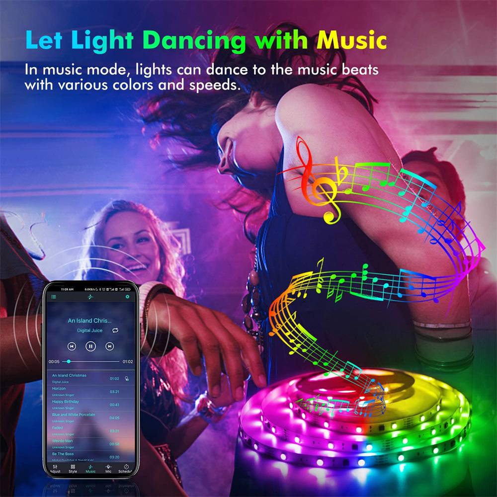 RGB 5050 LED Strip Lights Remo - Gaming Accessories Wall 리뷰 및 가격