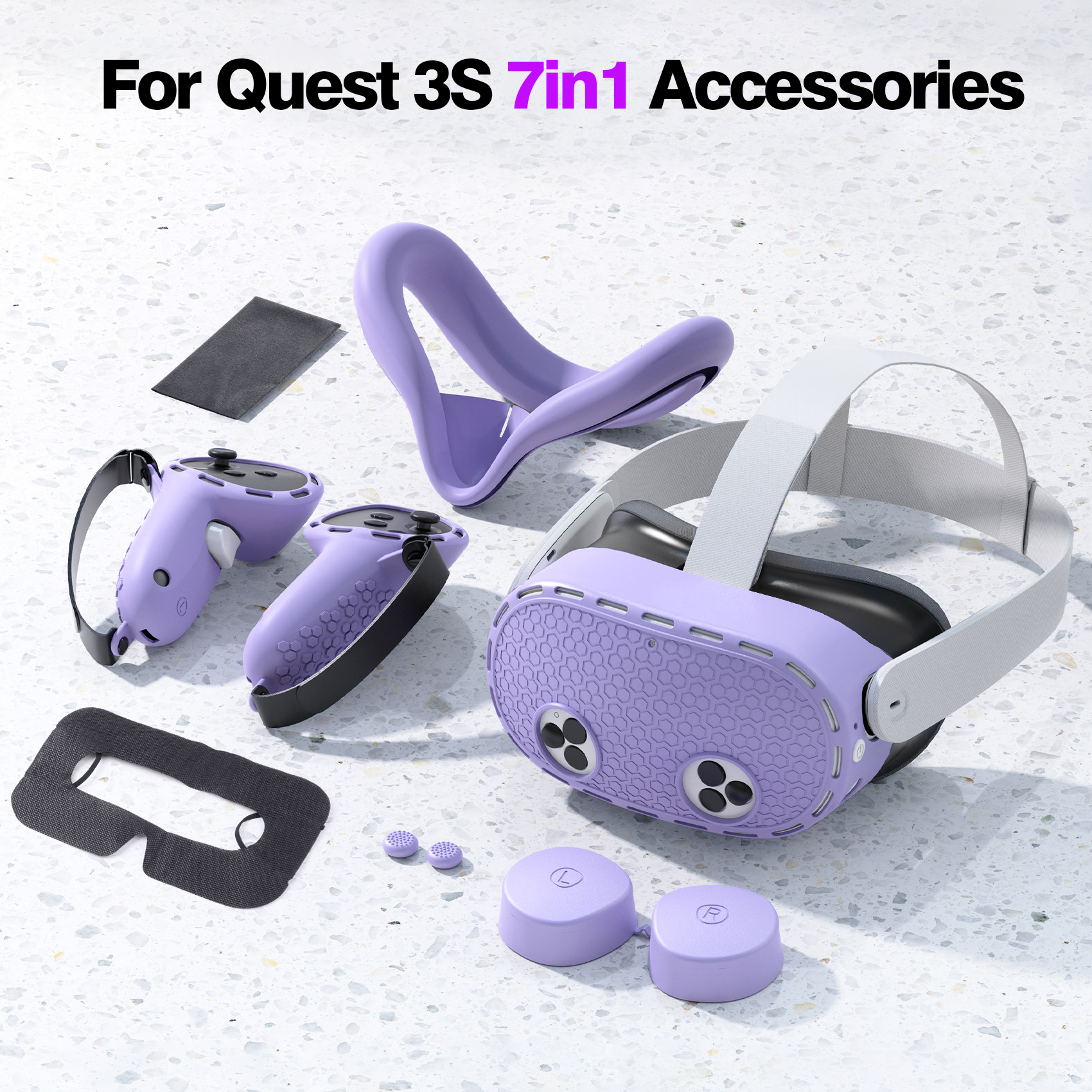 7 in1 Soft Durable Silicone Pr - Controller Grip Cover 리뷰 및 가격