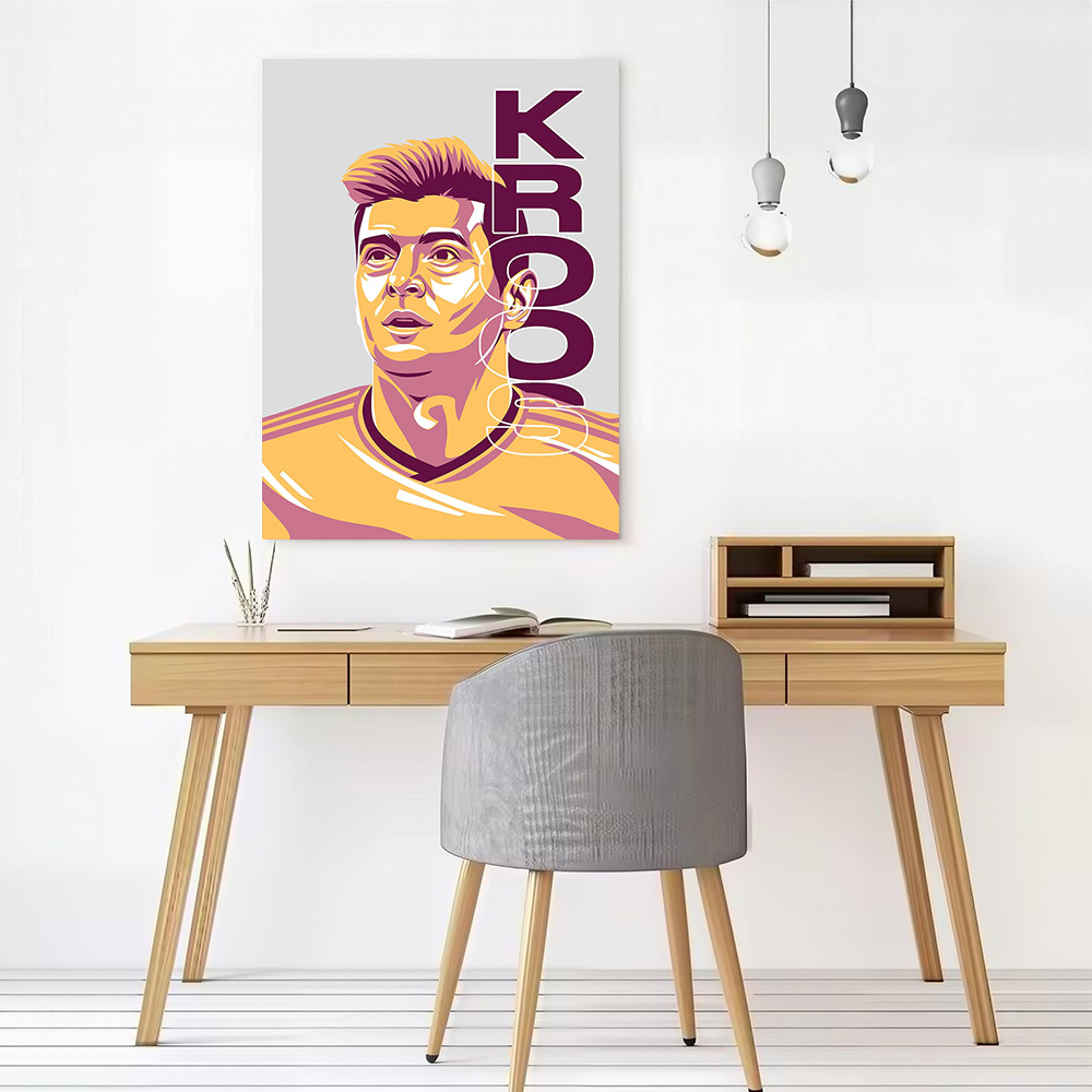 Toni Kroos Canvas Wall Arts Po - Gaming Accessories Wall 리뷰 및 가격